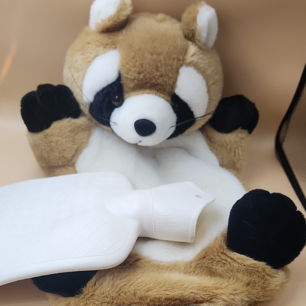 Raccoon Plush Thermal Cuddler